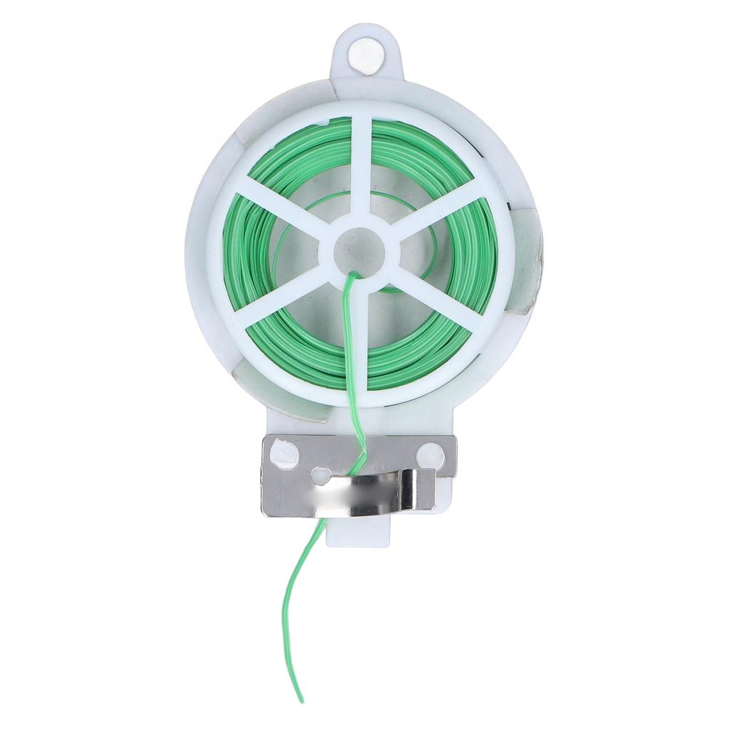 Plant Cable Tie Plastic Steel Wire Twist Roll Dispenser with Cutter for Garden Vegetable Shed50