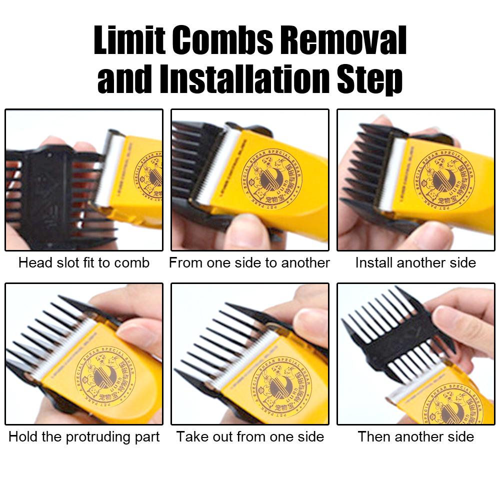 Набор для стрижки, триммер, бритва, электрические ножницы для кроликов, кошек, щенков, машинка для стрижки, резак с керамическим лезвием, машинка для стрижки домашних животных