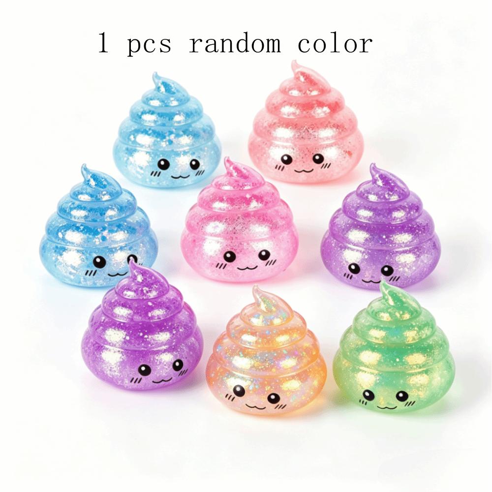 Slow Rebound Poop Fidget Toy Slow Rising Reduce Pressure Ball Novelty Poop Squishy Toys Fun Toys