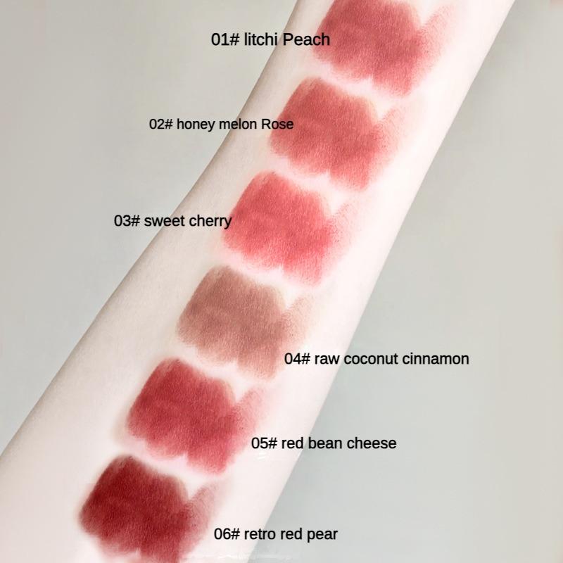 HEY.YUE Air Soft Matte Velvet Отбеливающая помада естественно нелипкая и не легко прилипает к грязи для губ