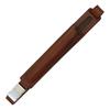 Romeo Smooth Leather Buckle Band Pen Case for A5 Sizes (Brown) RLS02BR