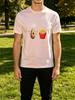 Unisexs Crew Neck Tee Funny Potato Fries Is That You Bro Print Cotton Short Sleeve Streetwear Summer Basic Male Daily Outdoor Top