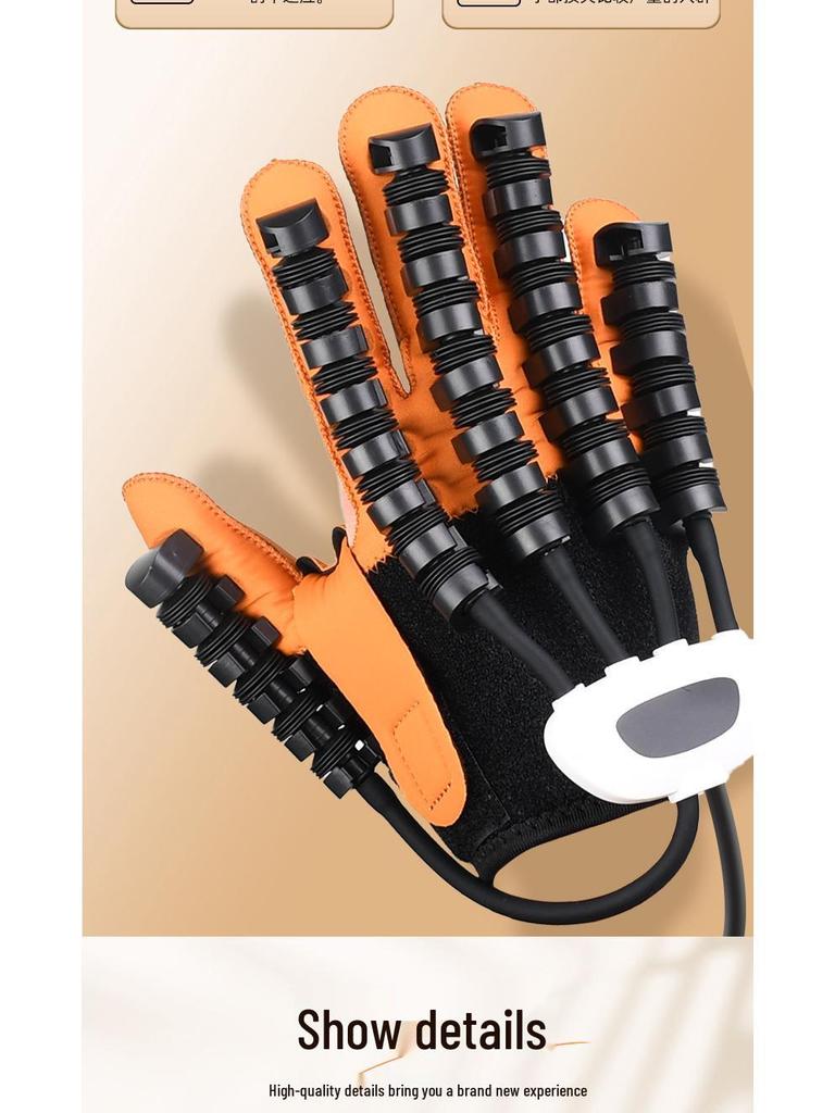 Intelligent Stroke Rehab Gloves for Elderly: Five-Finger Mirror Training