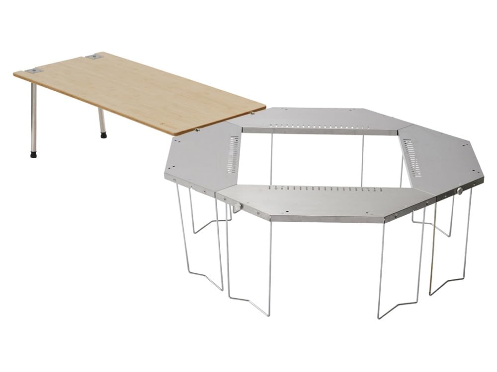Snow Peak [Field Play Set] Jikaro Table Set FK-312 (ST-050  BG-016) Camping Outdoor