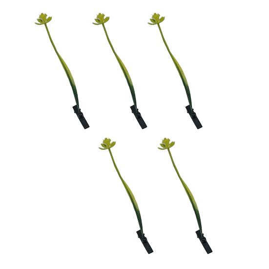 5 шт. женские заколки для волос 3D цветочный декор противоскользящий дизайн шпильки для волос DIY обруч для волос легкие аксессуары для волос