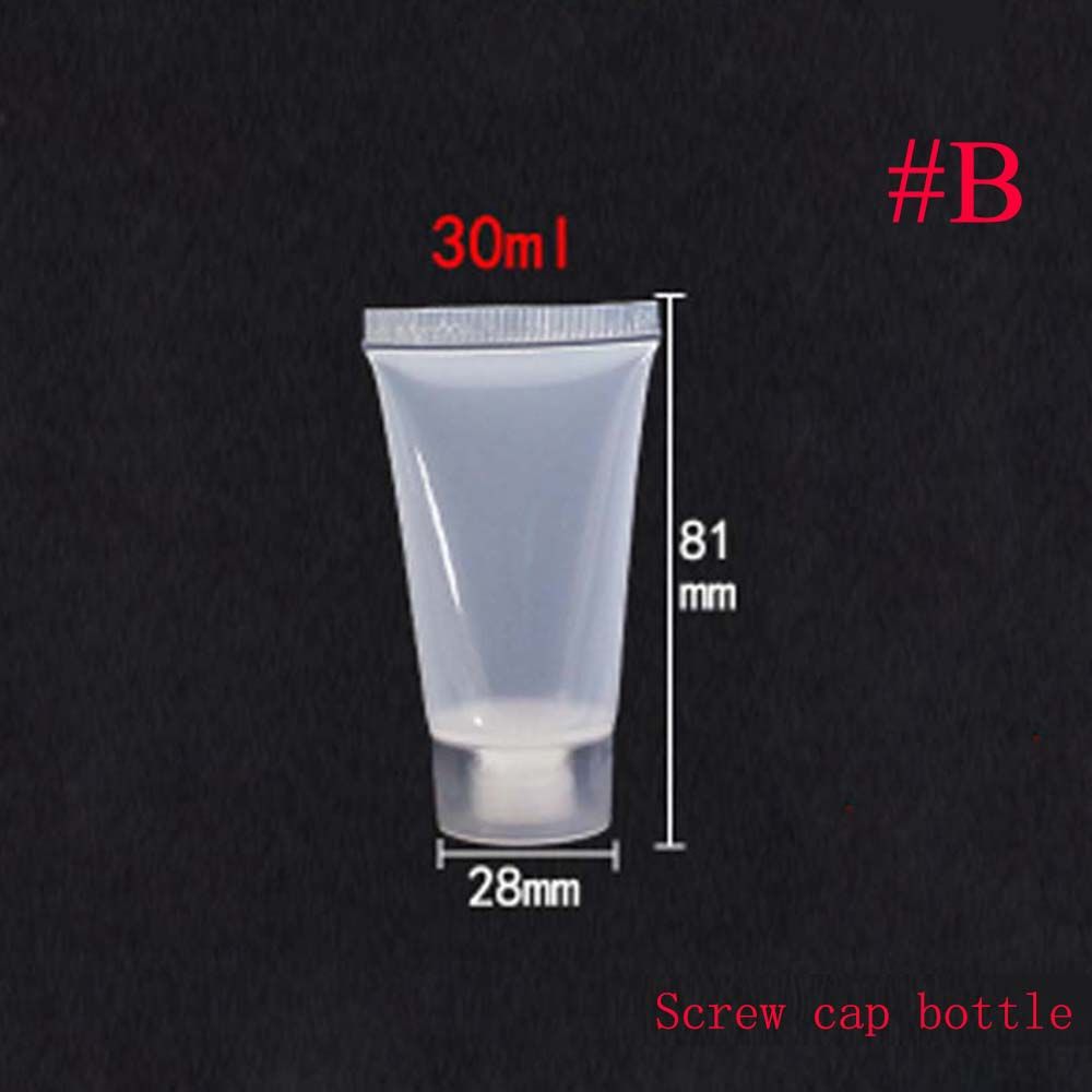 Organizers Plastic Squeeze Tubes Empty Bottle Refillable Bottles Makeup Container Travel Bottle