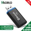 Bluetooth Transmitter 5.0 + EDR Audio Adapter For TV PC Headphones 3.5MM Jack AUX USB Stereo Music Wireless Adapter Plug & Play