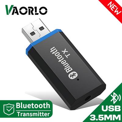Bluetooth-передатчик 5,0 + EDR, аудиоадаптер для наушников ТВ, ПК, разъем 3,5 мм, AUX USB, стереомузыка, беспроводной адаптер Plug & Play