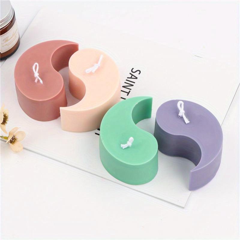 Тай Чи рыба силиконовая форма для свечей для украшения рабочего стола ручной работы гипсовая смола ароматерапевтический пластырь DIY силиконовые формы для свечей