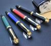 Pelikan Souveraine M400 Fountain Pen Green Stripe B Bold M400