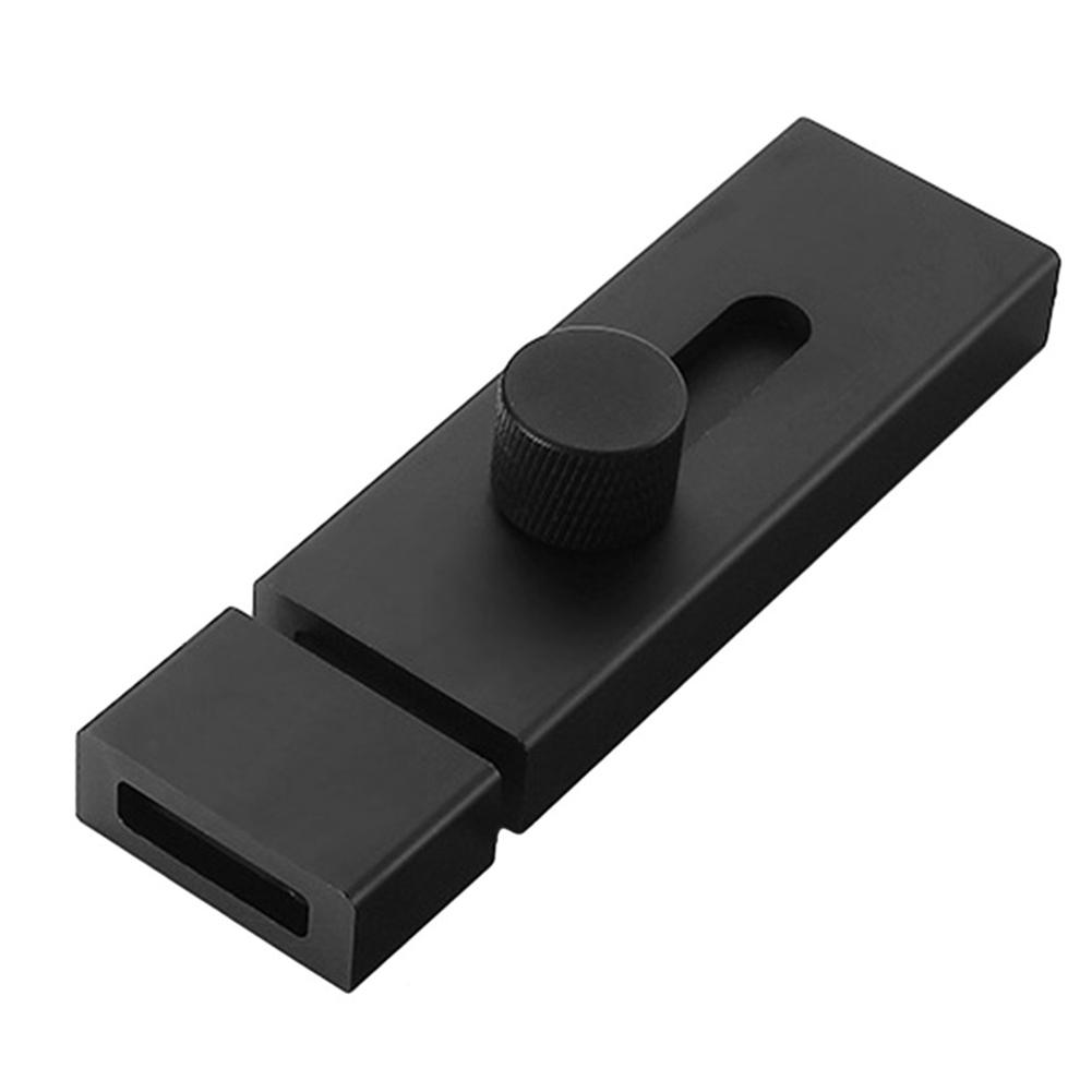 Дверной замок Защелка Безударный дверной болт Раздвижные болты Противоугонный замок безопасности Алюминиевый сплав Туалет Дверной замок Защелка для ворот Фурнитура