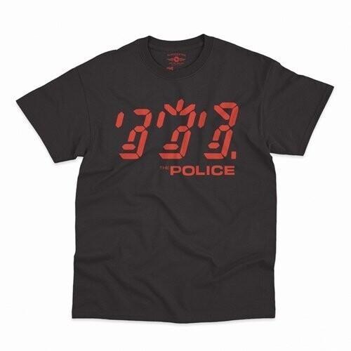 The Police - The Police - Ghost in the Machine Album - Heavy Cotton T-Shirt - 2X