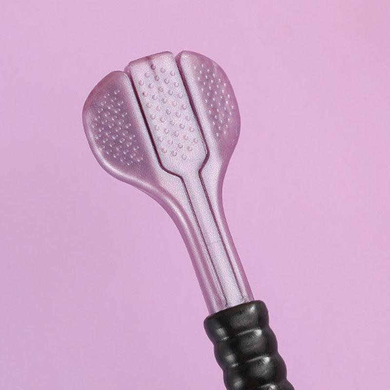 2 шт. 3D стерео трехсторонняя зубная щетка ультратонкая мягкая щетина для взрослых зубные щетки скребок для языка уход за полостью рта 360Celsiusочищающая зубная щетка