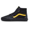 Sk8 Cordura High-Top Skate Shoes Unisex Sneakers Black Yellow VN0A4BV60IV1