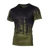 Новая мужская модная спортивная футболка с индивидуальным принтом для фитнеса, мужская летняя тонкая футболка с коротким рукавом