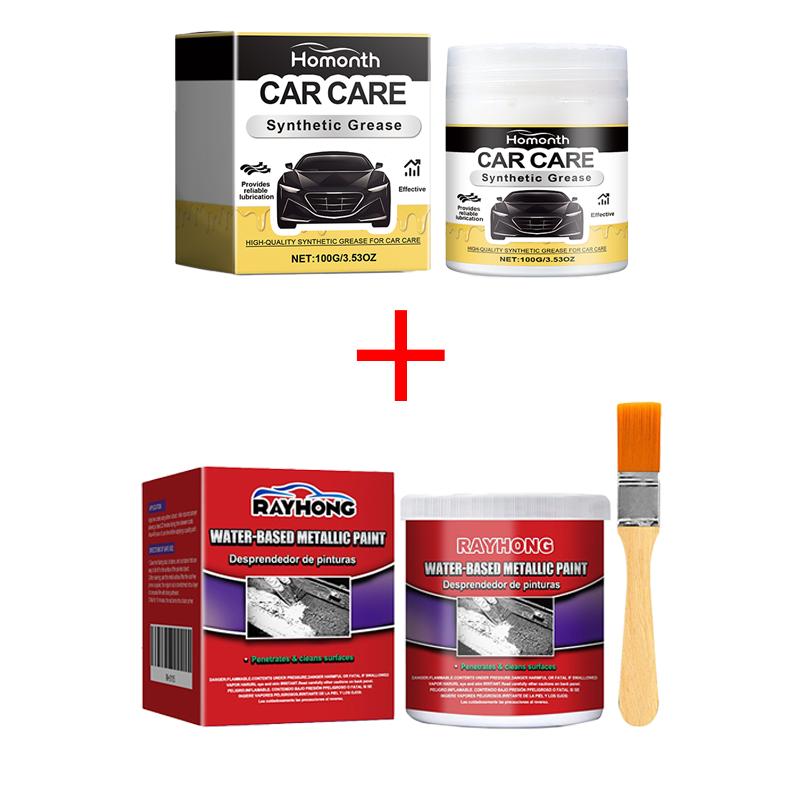 Car Rust Remover Paint Water-based Multi Purpose Chassis Rust Converter Repair Protect Iron Metal Surfaces Maintenance Clean 100g