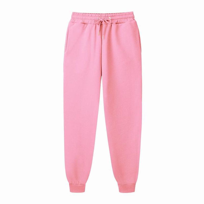 Autumn and Winter Men's and Women's Trendy Casual Sports Pants with Plush and Thickened Fashionable Warm Leggings