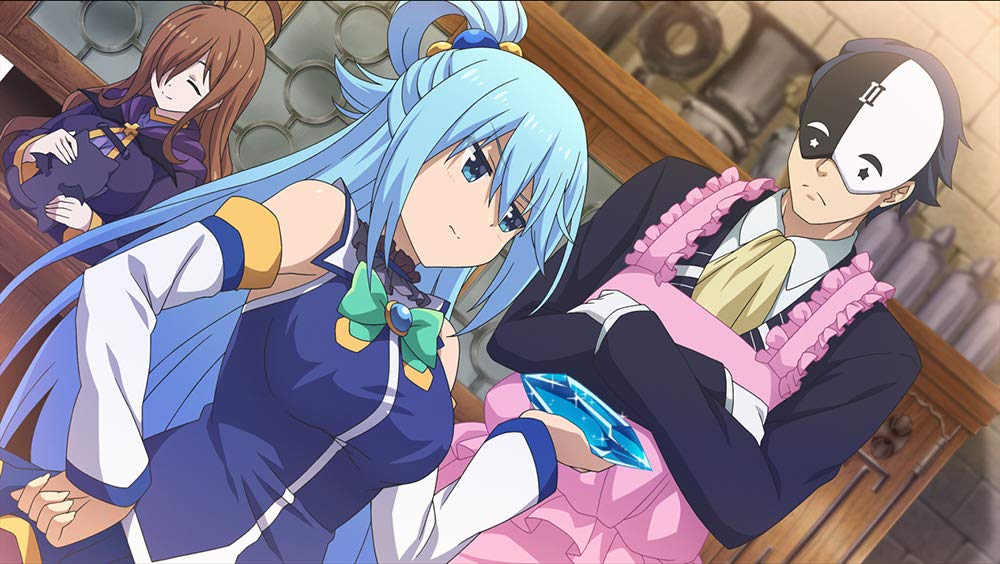 Благословение на этот чудесный Лабиринт Надежды и Сборник KonoSuba: Мир Бога для PS4! ~Авантюристы~ -