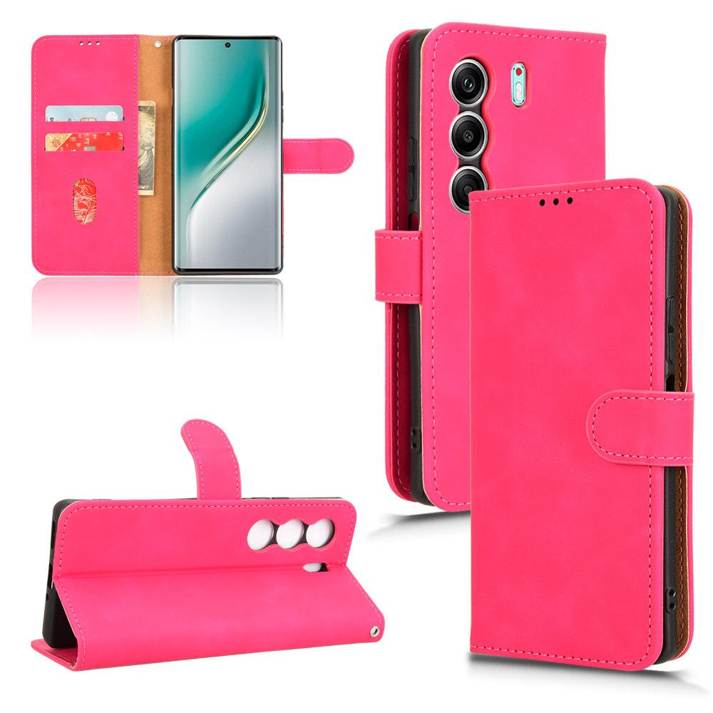 Чехлы-книжки для Tecno Camon 40 Pro из искусственной кожи, защита всего корпуса с [блокировкой RFID], противоударный чехол для телефона