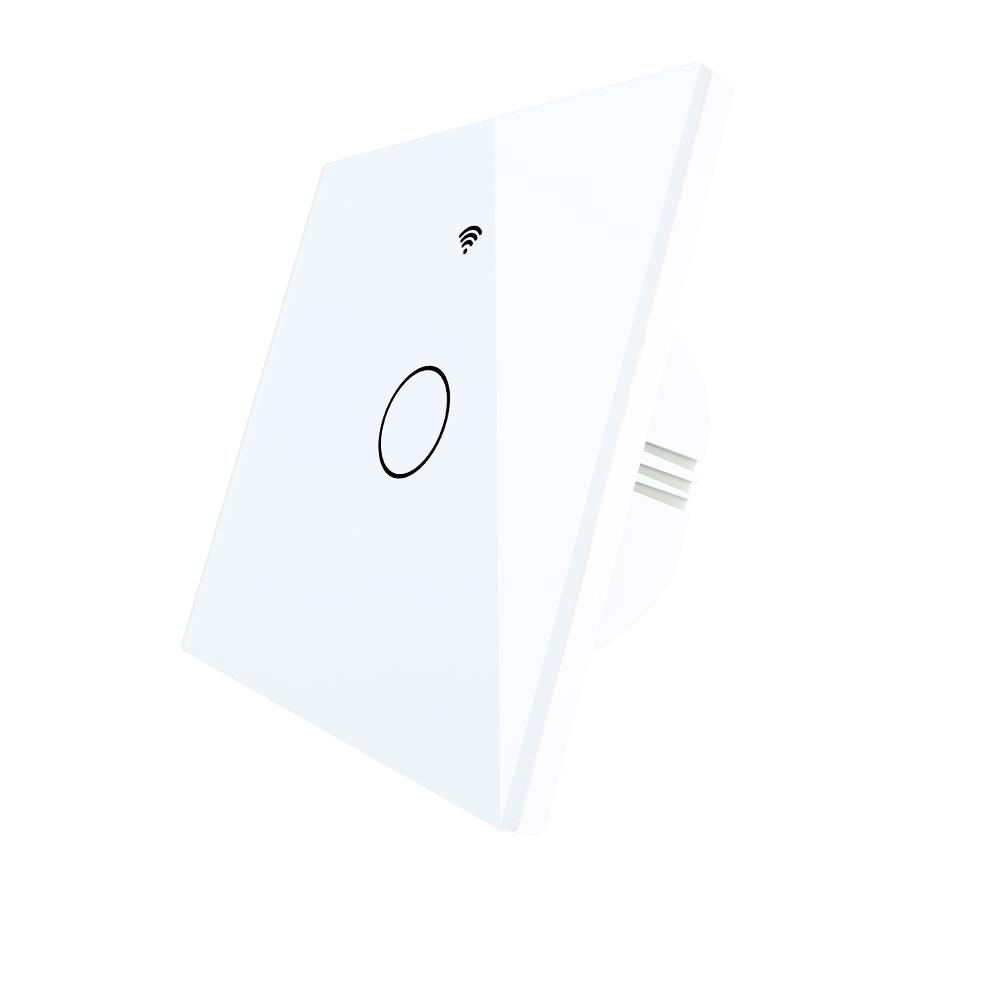 Moes WiFi RF433 Wall Touch Switch No Neutral Wire Needed Wireless Smart Life/Tuya App Relay Status