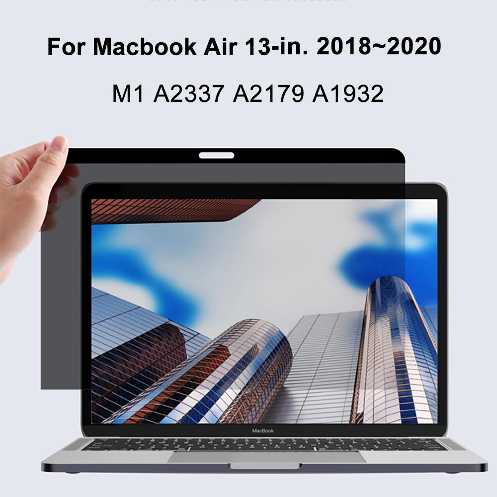 Магнитная пленка-защита экрана от подглядывания для Macbook Air 13 15 M2 M3 M4 M5 Pro 14 16 NEO Анти-пип Анти-шпион Фильтр конфиденциальности 4