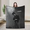 Warm Soft Blanket Travel Sombr Music Throw Blanket  Flannel Bedspread For Couch Bed Fashion Sofa Bed Cover