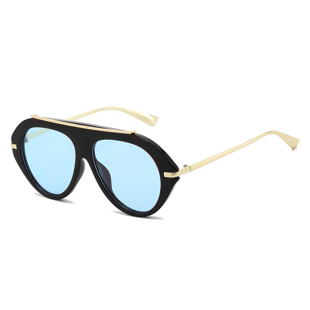 Stylish Oversized Sunglasses Unisex Retro Street Style Shades Outdoor Travel UV Protection Eyewear UV400 Classic Driving Glasses