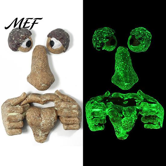 Outdoor Garden Wall Decor Glow?in?the?Dark Tree Face Decor, Funny Old Man Bark Gifts Resin Ornament, Halloween Easter Hugger Yard Decoration