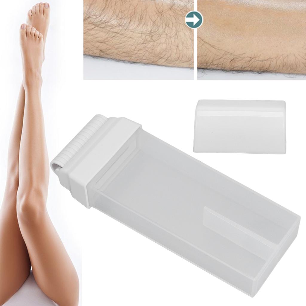 Пустая бутылка для воска для депиляции, для дома, салон красоты, многоразовая, контейнер для воска для депиляции с роликом, аксессуар