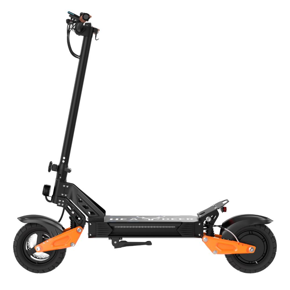 HEADEER H67 Pro All-Terrain Folding Electric Scooter 48V25Ah Battery 800W Motor 11 Inch Off-Road Tires 80KM Range E-Scooter For Adult
