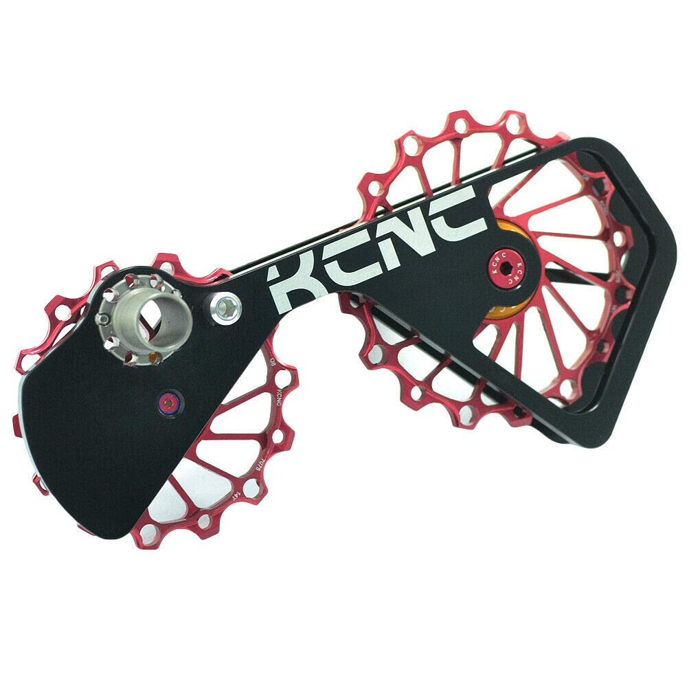KCNC Большой ролик для шоссейного переключателя Shimano Ace SK2259 Ultegra/Dura 6700/6770/6800/6870/7900/7970/9000/9070, Красный, KOT32-R,