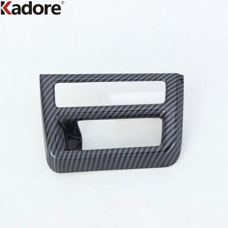 For Hyundai Sonata 2024 2025 2026 Carbon Fiber Car Head Light Lamp Switch Button Panel Cover Trim Inteiror Accessories
