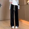 Lambswool Wide-legged Pants Women's Fall and Winter Padded Thickened Drape Thin Loose Corduroy Pants