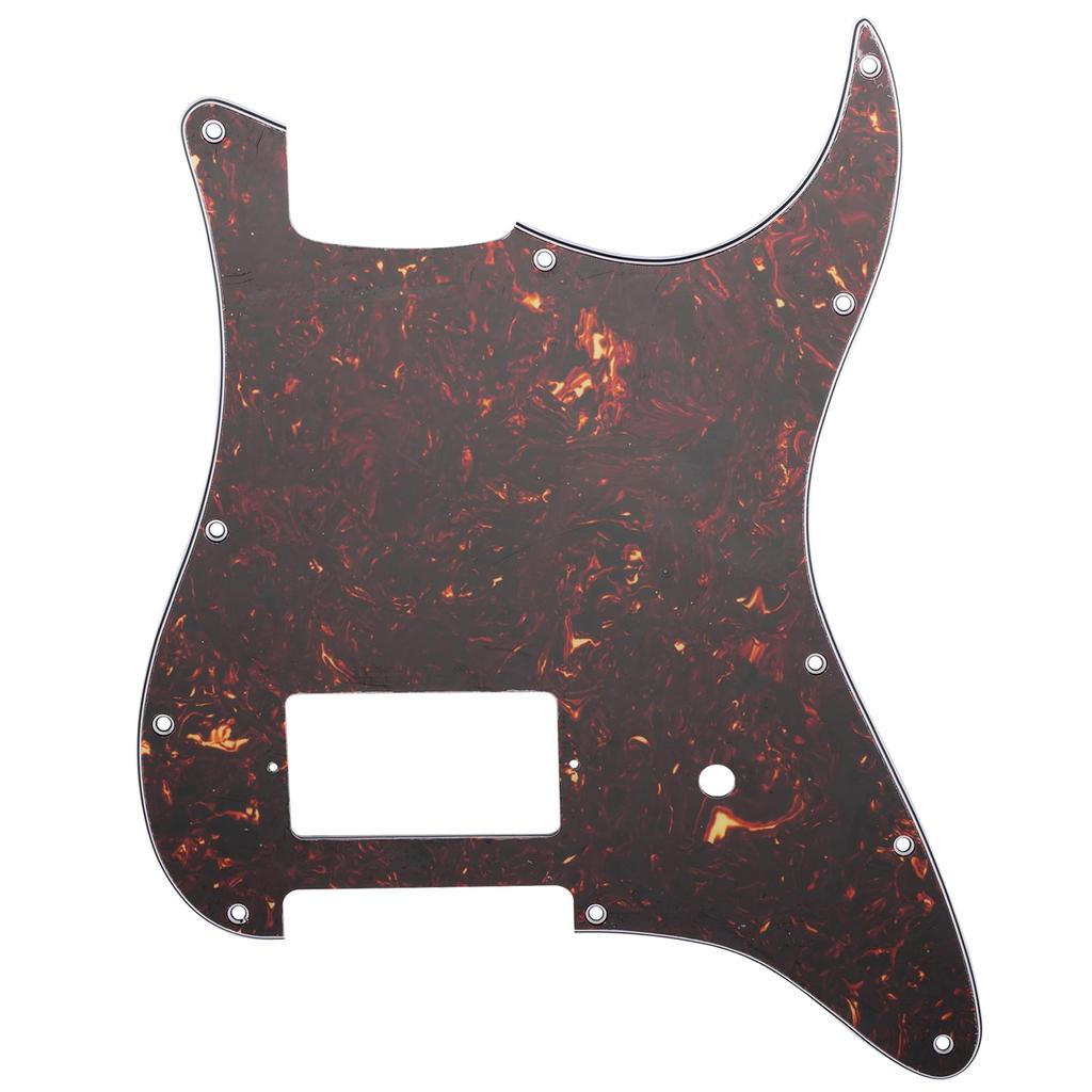 Musiclily Pro 11 Hole Strat Pick Guard Covered 1 слот для хамбакера для Fender Tom Delonge Strat Electric черепаховый узор 4P American/Mexican