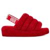UGG Шлепанцы Fluff Yeah Slide Ribbon Красные Женские 1095119-RBRD