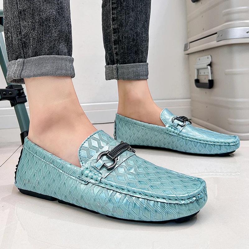 New Handmade Loafers Men Casual Shoes Big Size 48 Shoes Men Loafers Moccasins Comfortable Slip On Driving Loafers for Men