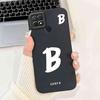 Чехол для Oppo A15 CPH2185 Новый Черный Буквы A-Z Мягкий Силиконовый Ударопрочный Чехол для Oppo A 15S A15s 6.52" CPH2179 Корпус Телефона