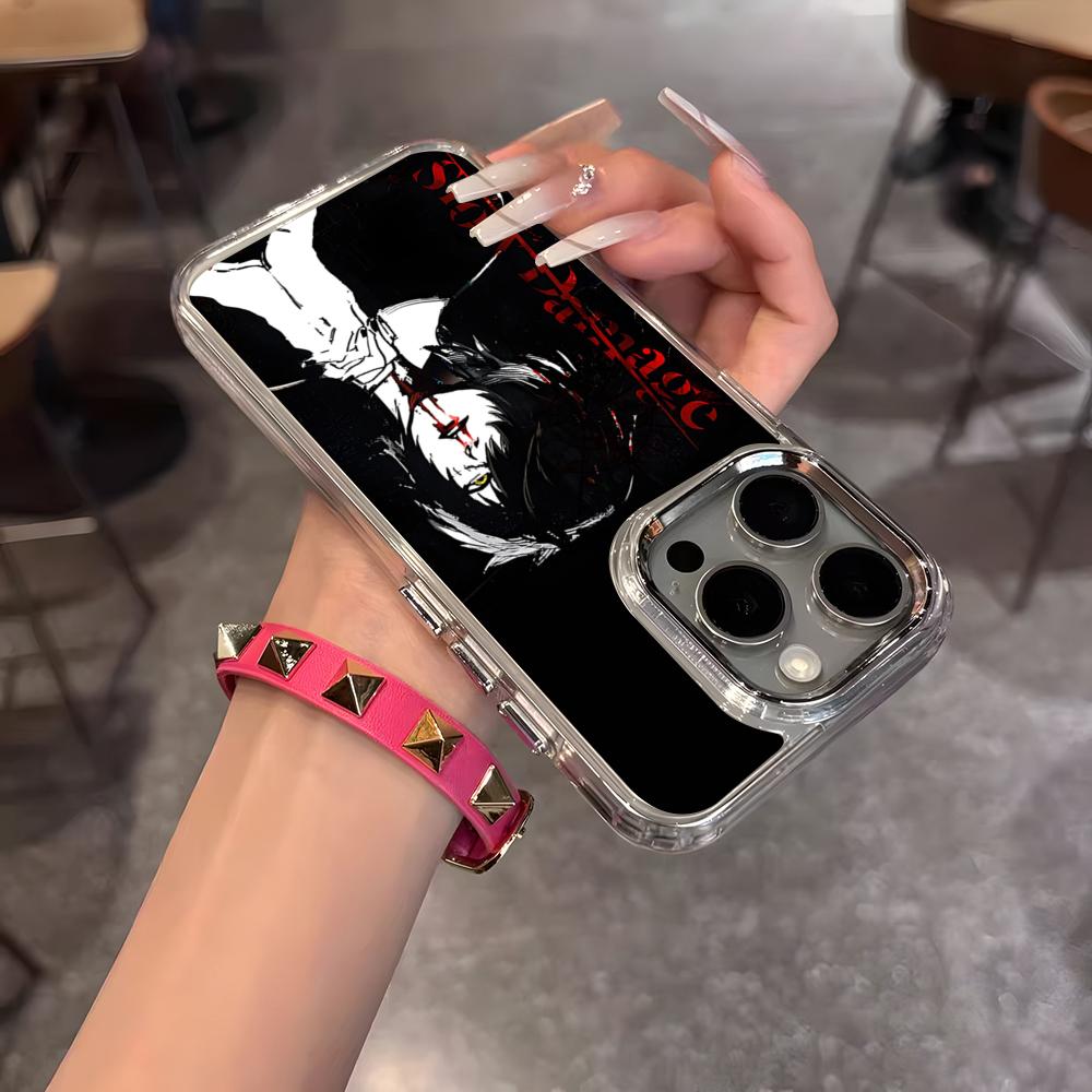 Аниме чехол для телефона Slow Damage для IPhone 17 Air 16 15 14 13 12 11 Pro Pro Max Plus Прозрачный мягкий чехол