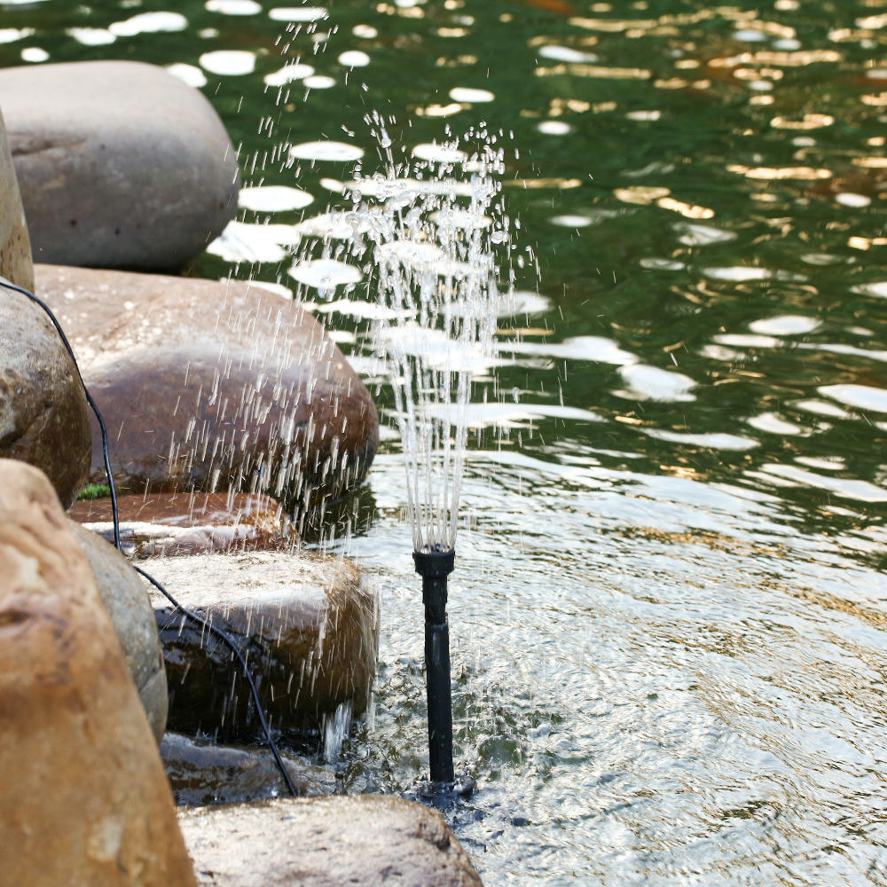 10 Вт погружной водяной насос со светодиодной подсветкой для аквариума, пруда, сада, фонтана для ванны с птицами