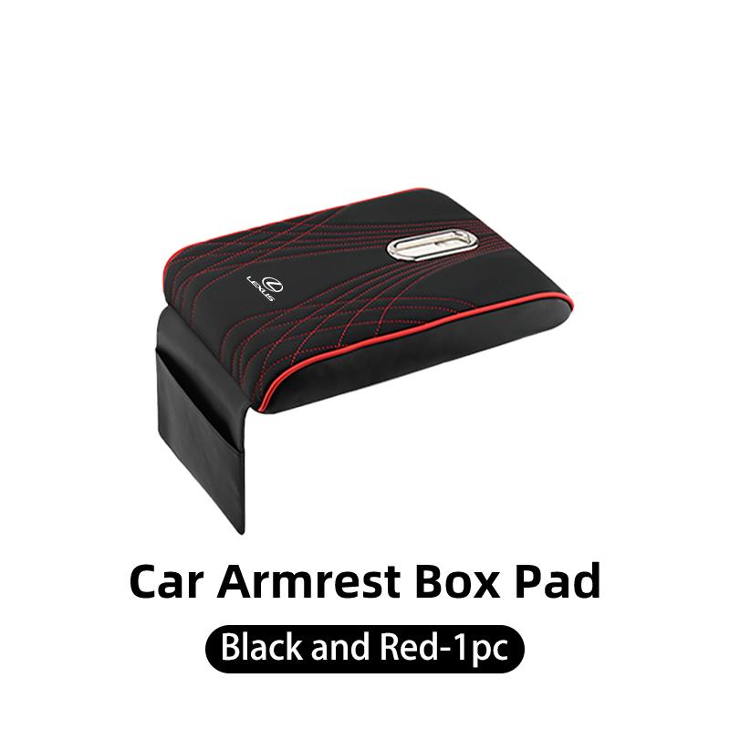 JEQS5 Car Seat Armrest Box Pad Console Storage Protector Cover Accessories For Lexus UX250h RX450h CT200h RX400h NX300h RX350 RX300 GX