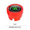 Car Cigarette Lighter Socket Dust Cover Dustproof Plug Cap Anti Dust Moistureproof Interior Protective Accessories For Skoda  RK5