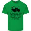 A Bad Day on My Drums Drummer Drumming Unisexs Light Cotton TShirt