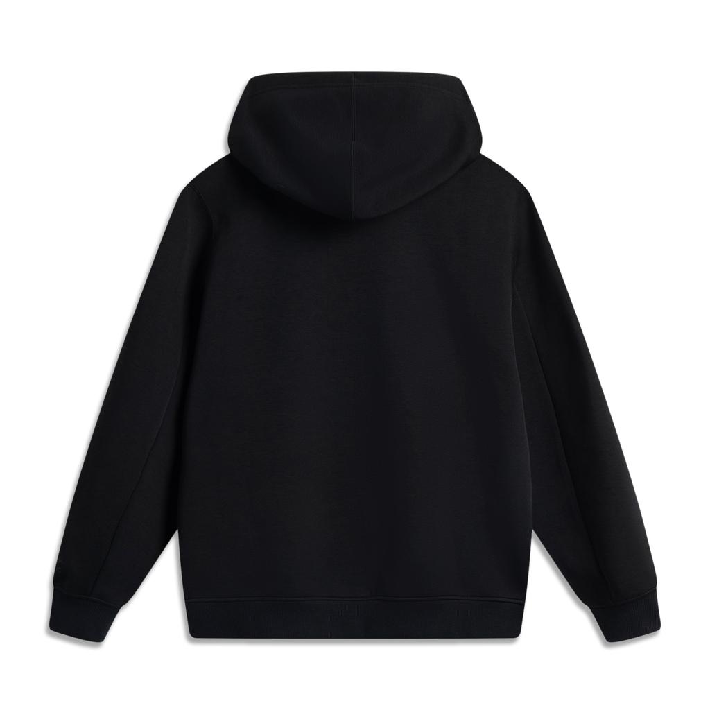 Li-Ning Мягкая Удобная Дышащая Универсальная Толстовка Мужские Толстовки Черная AWDV563-4