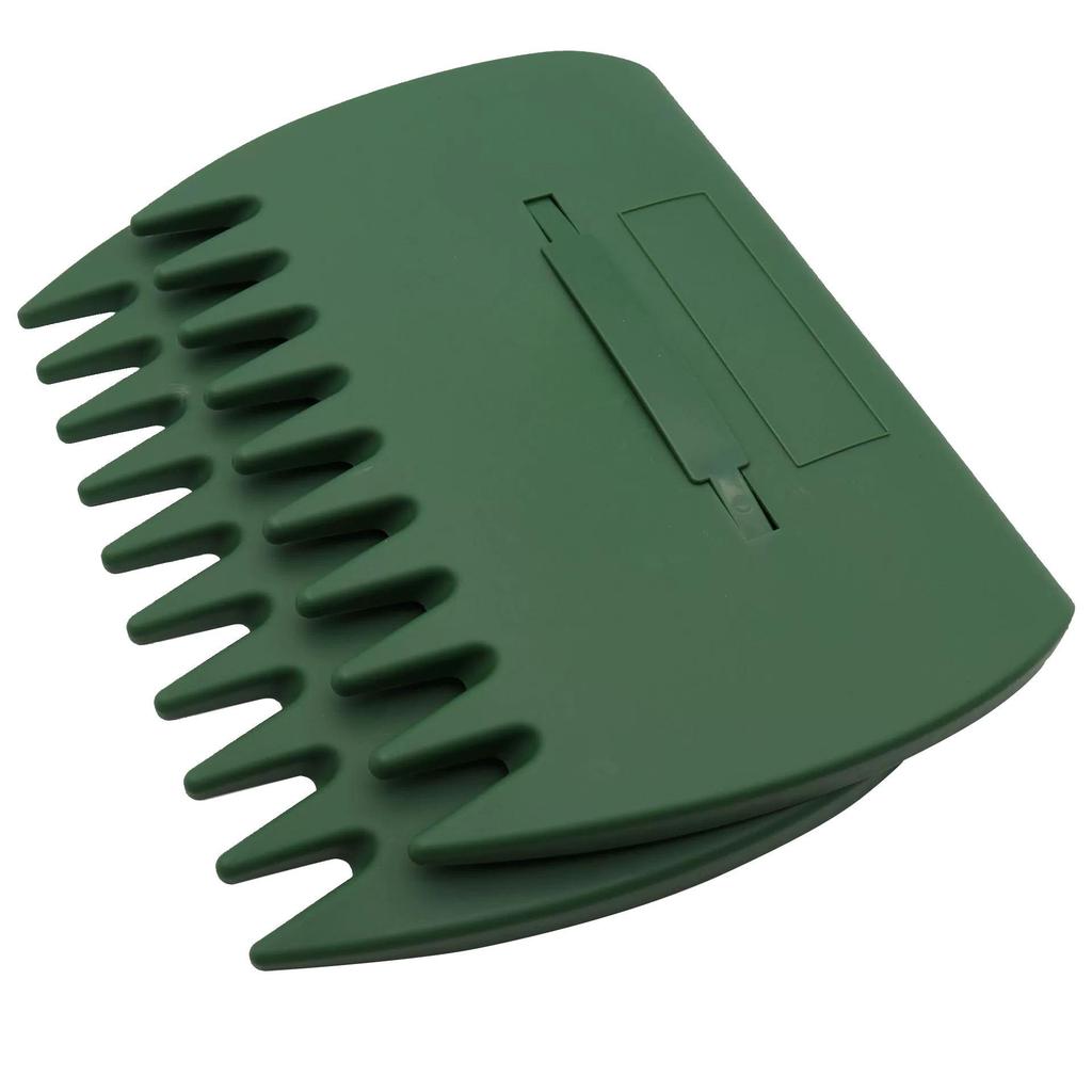 Plastic Leaf Rake and Clamp Garden Tool for Outdoor Leaf Collection