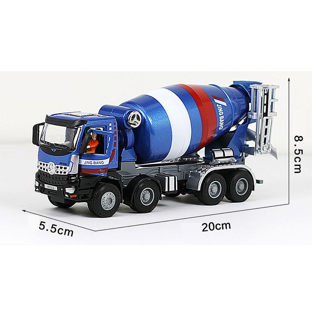 Модель миксера 1/50, литая под давлением модель транспортного средства, инженерный инструмент