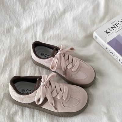 2025 новая весенне-летняя повседневная обувь на платформе, обувь на танкетке, спортивная женская обувь, студенческий уличный стиль