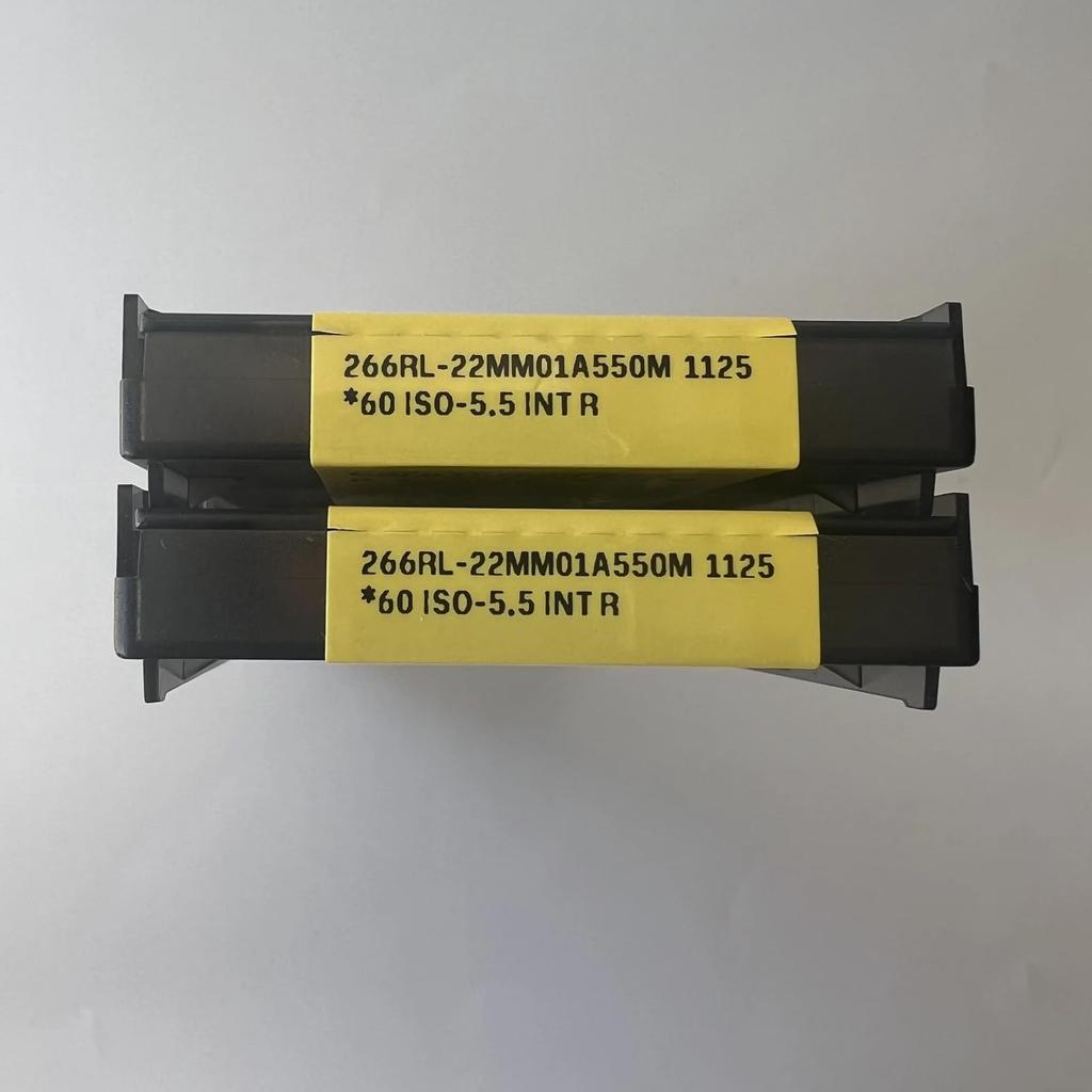 Original Sandvik / 266RL-22MM01A550M 1125 CNC Lathe Carbide Blade Tool 10 Pcs