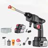 High Pressure Gun Power Washer Cordless High Pressure Cleaner Washer Spray Water Gun Car Wash Pressure Water Cleaning Machine for Makita 18V Battery