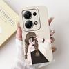 Для Xiaomi Redmi Note 13 4G Чехол Note13 Pro Милый Модный Конфетный Расписной Чехол Мягкий ТПУ Чехол для Телефона Для Redmi Note 13 Pro Plus Сумки