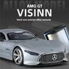 1/32 Scale Benzs Vision GT Alloy Concept Sports Car Model Diecast Metal Racing Car Vehicles Model Sound Light Simulation Kids Toy Gift